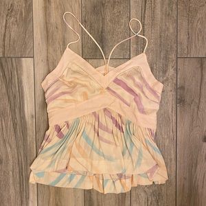 Free People satin top